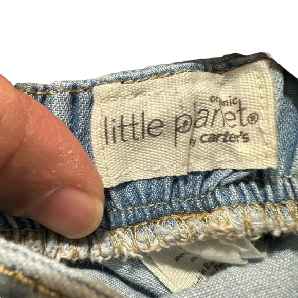 Organic Little Planet by Carters size 12 months romper - Picture 3 of 4